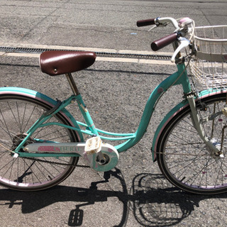 《取引中》女の子　自転車　24インチ　シェリールの画像