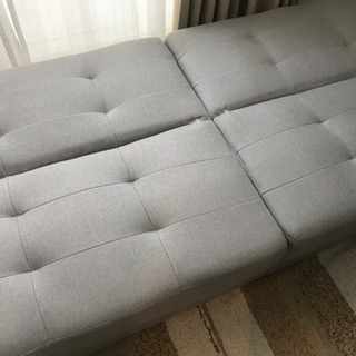 《美品》ソファベッドの画像
