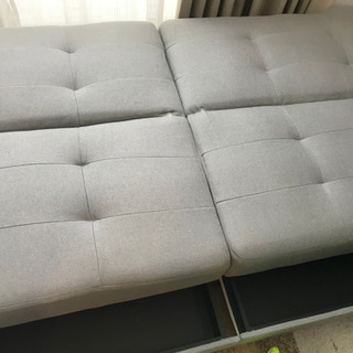 《美品》ソファベッドの画像