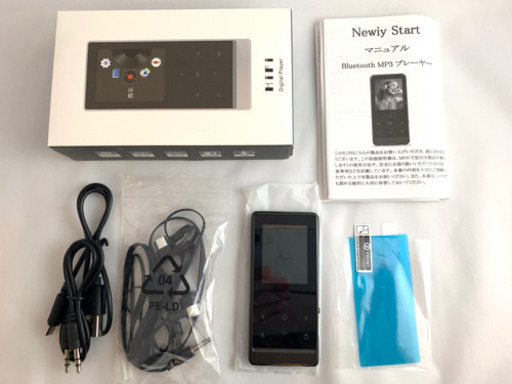 【お譲り先決まりました】【未使用】MP3プレーヤー Bluetooth対応デジタルオーディオプレーヤー