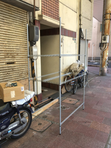 大型スチールラックケース