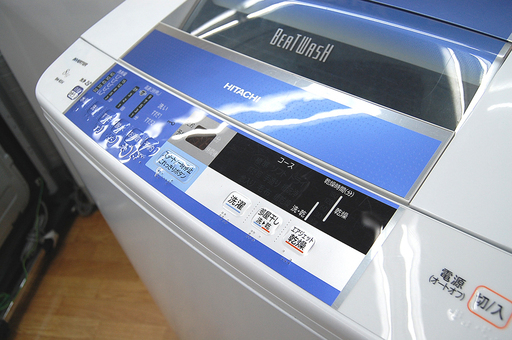 洗濯機 8.0kg 2014年製 日立 ビートウォッシュ  BW-8SV HITACHI 全自動洗濯機 札幌市 清田区 平岡