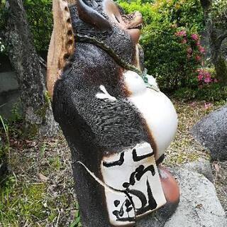 信楽焼のタヌキ　受け取り決まりました。の画像