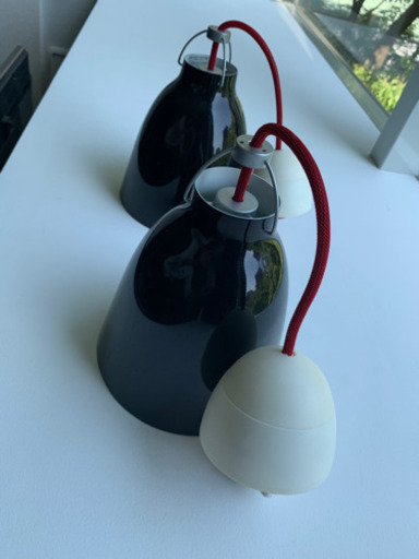 Fritz Hansen Caravaggioランプ　2個組　アーム付き