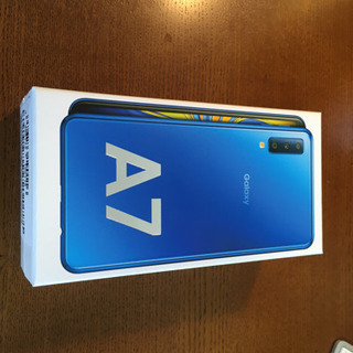 【新品未開封】garaxy A7 ブルー SIMフリー【送料無料...