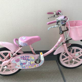キティちゃん 自転車の中古が安い！激安で譲ります・無料で