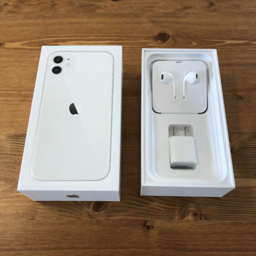 【美品】iPhone11 128GB white SIMフリー 箱付属品つき 2020年1月購入