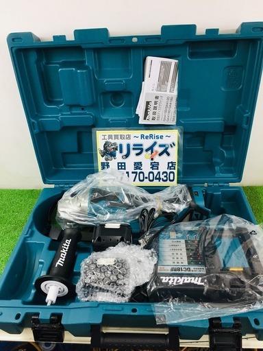 マキタ GA418DRGX 充電式ディスクグラインダー【リライズ野田愛宕店】【店頭取引限定】【未使用】