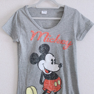【美品】Tシャツ ミッキー ディズニー 部屋着 パジャマ ティー...