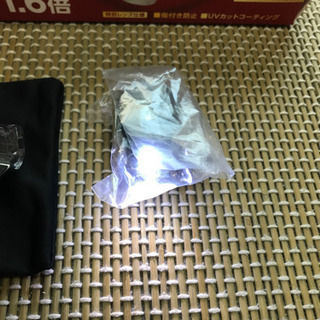 新品未使用　LED付メガネ拡大鏡　1.6倍の画像