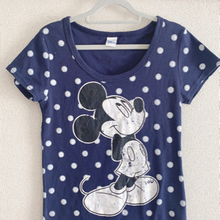 【美品】Tシャツ ミッキー ディズニー 部屋着 パジャマ ティー...