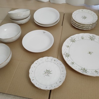 中古　皿大・小　スープ皿？の画像