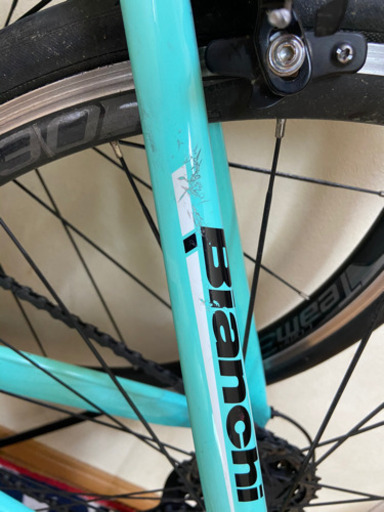 Bianchi ARIA ロードバイク　ホイール無し