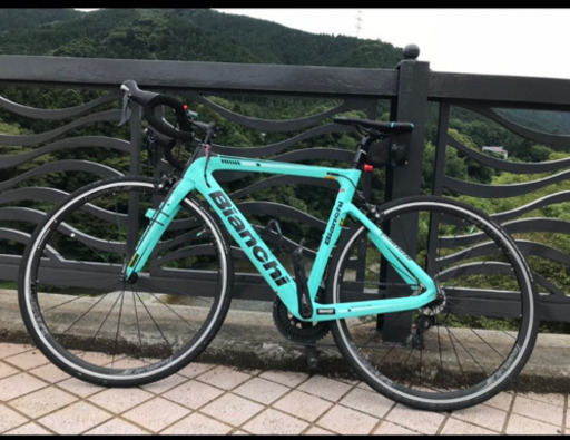 Bianchi ARIA ロードバイク　ホイール無し