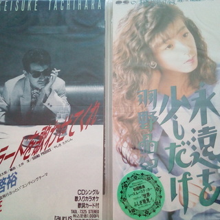 立原啓裕・羽野晶紀　シングルCD2枚セット