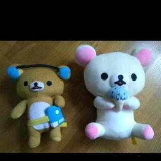 リラックマ5点セット　ぬいぐるみ　カバンの画像