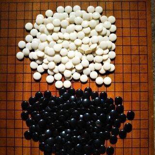 囲碁・将棋・両方の木製盤付き（ユーズド）