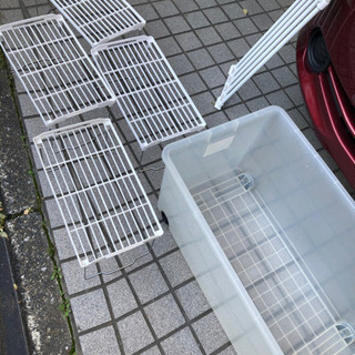 収納グッズ差し上げますの画像