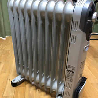 【※スイッチカバーなし】山善オイルヒーター(1200/700/500W 3段階切替式)の画像