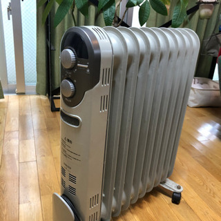  YAMAZEN  山善　オイルヒーター(1200/700/500W ホワイト DO-L123(W)の画像