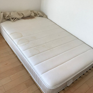 【お取引決定済】マットレス　セミダブル　ニトリ0円の画像