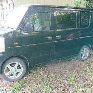 値下げしました 総額24万円 スズキ エブリイワゴン 黒 車検有り