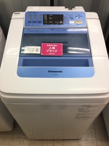【安心の6ヶ月保証】Panasonic(パナソニック)　7.0Kｇ全自動洗濯機【トレファク越谷店】