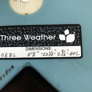 THREE WEATHERサーフボード