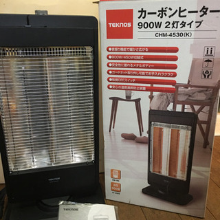 [値下げしました]TEKNOSカーボンヒーターCHM-4530