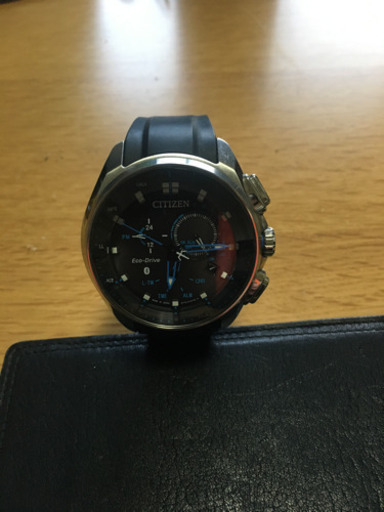 シチズン　エコドライブ　ブルーツース　腕時計