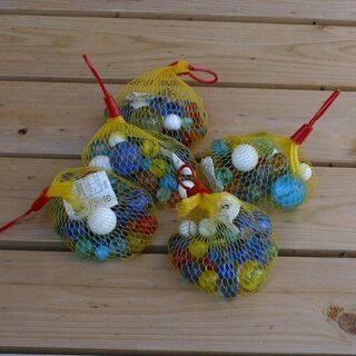 ★★　ビー玉　お手玉　庭づくり　DIY　★★