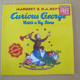 洋書　おさるのジョージ　Curious George Visit...