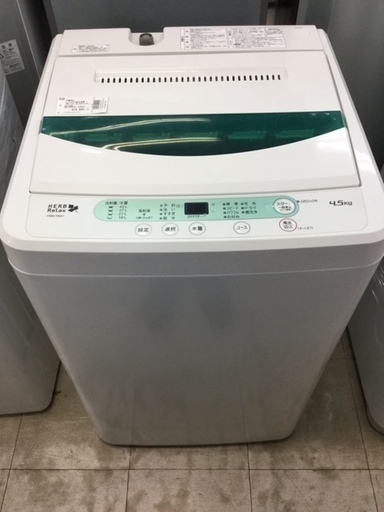 【安心の6ヶ月保証】YAMADA(ヤマダ)　4.5Kｇ全自動洗濯機 YWM-T45A1【トレファク越谷店】
