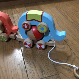 木のおもちゃ 新品同様 超美品の画像
