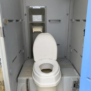 簡易水洗トイレ　中古　清掃済みの画像