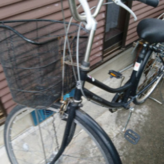 普通の自転車です。6段階ギア付き。