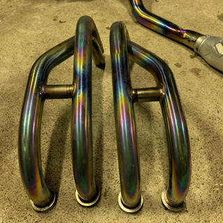 ジャンクマフラーZRX400用モリワキチタンモナカの画像