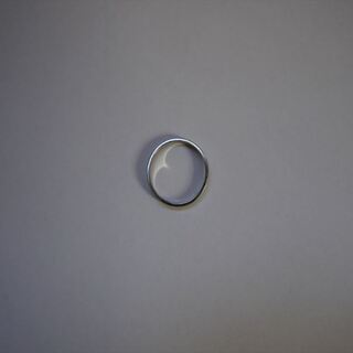 プラチナ　リング　pt1000 指輪　16号の画像