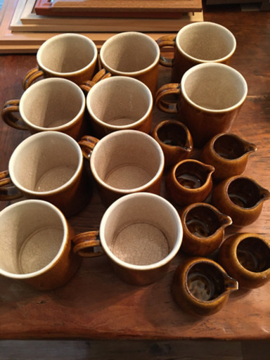陶芸家に作ってもらったカフェセット