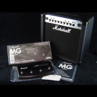 ギター・アンプセット PACIFICA＋Marshallセット 美品中古 PACIFICA112v Marshall MGseries mg15cfx(Marshallフットスイッチ付き) 動作確認済み の画像