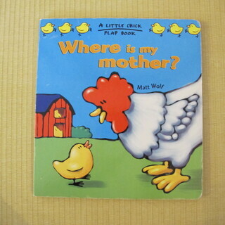 洋書　しかけ絵本　Where is my mother?