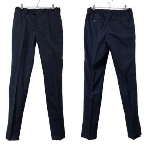 新品正規品 【LARDINI / ラルディーニ 最新パッカブルセットアップスーツ】48 ネイビー 純正ハンガーブートニエール付