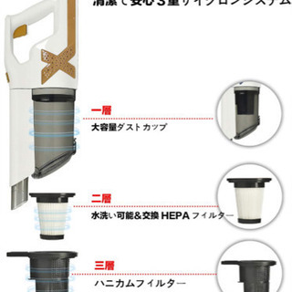 掃除機　コード有りの画像