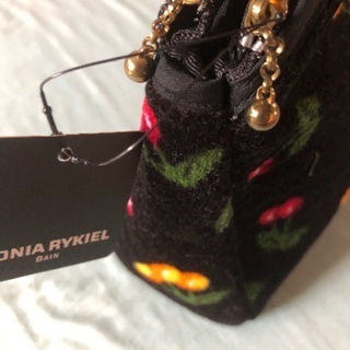 👝ソニアリキエル  ポーチ&タオルハンカチ タグ付き未使用 ブランドの画像