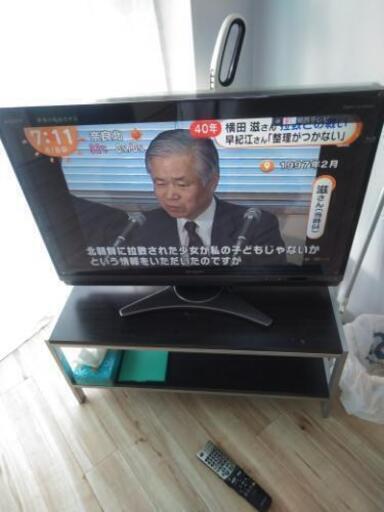 シャープ AQUOS 32型ブルーレイ液晶テレビ