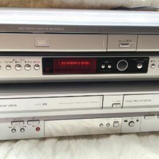 録再DVDデッキを2つセットでお譲り致します