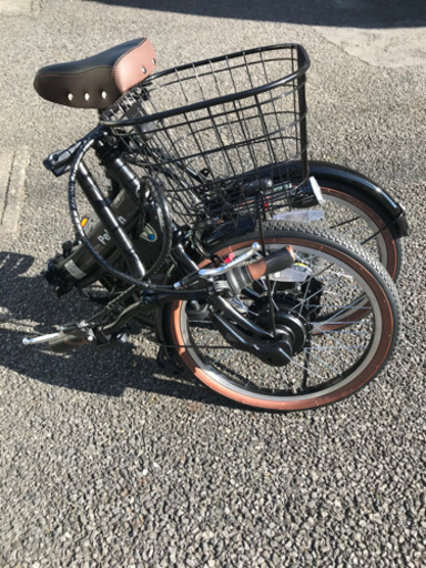 新品未使用電動折りたたみ自転車を格安で！