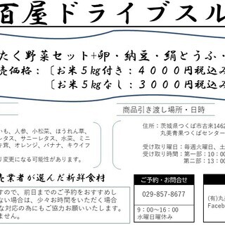 八百屋ドライブスルー　ぜいたく野菜セット