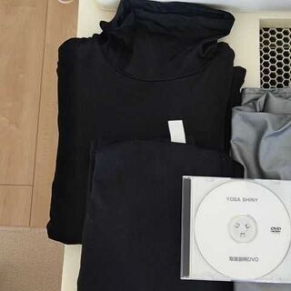 YOSA ヨサ シャイニー Ver5 ウェア上下 ハーブ×5個 エッジケープ付き 美容 よもぎ蒸し 40Z0471【関西一部配送設置可】