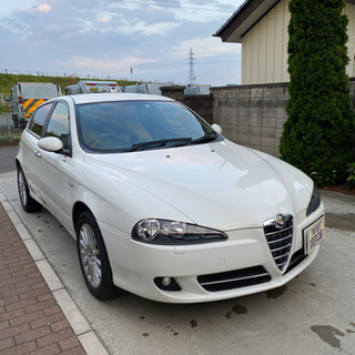 ☆最終値下げ☆❗️早い者勝ち❗️車検たっぷり☆アルファロメオ147  セレスピード・タイベル交換済・社外ナビ・ETC・革シートの画像